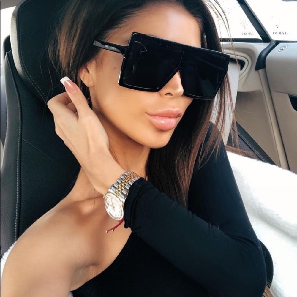 Oversized sunglasses